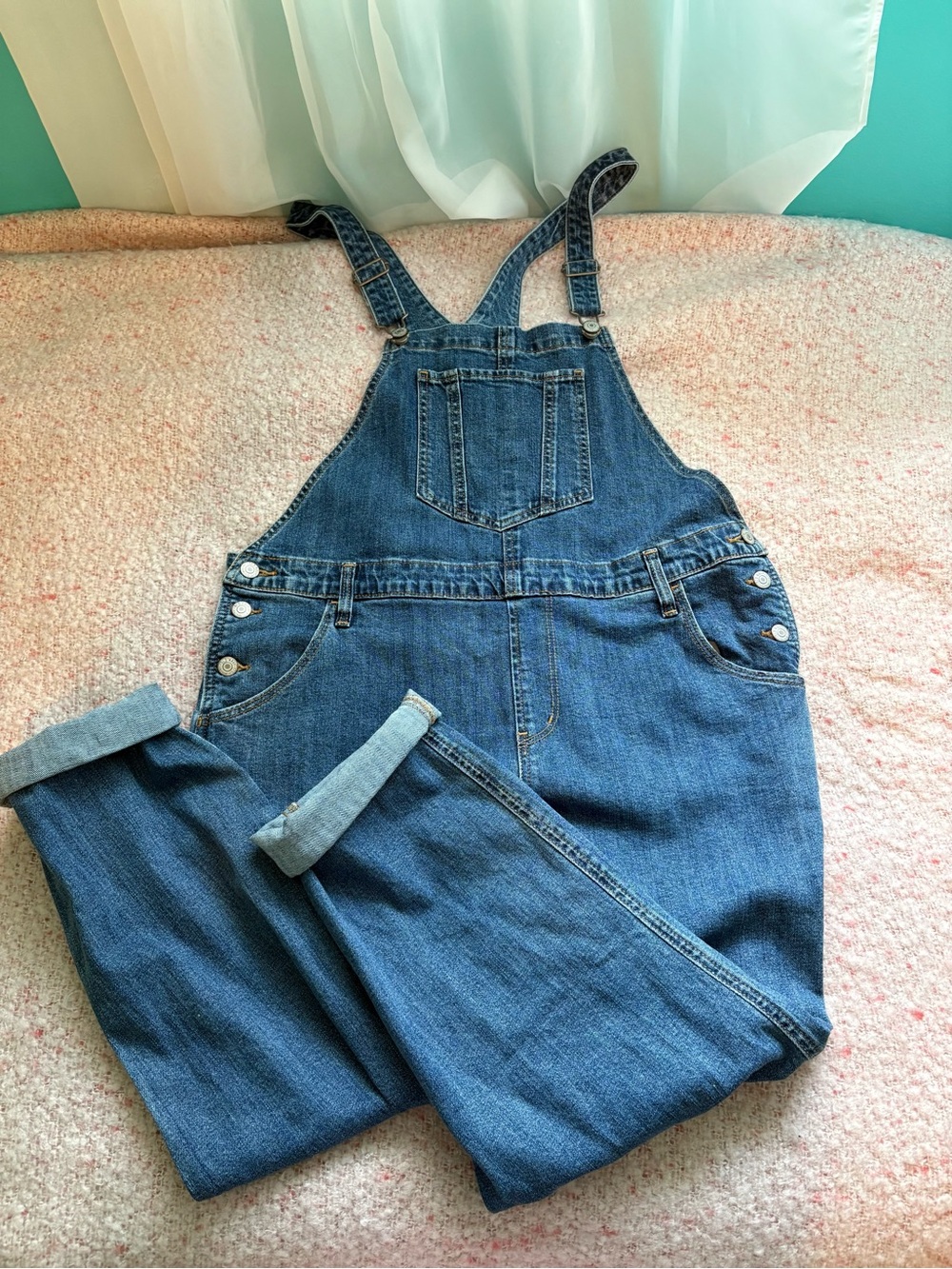 Classic Blue Denim Overalls